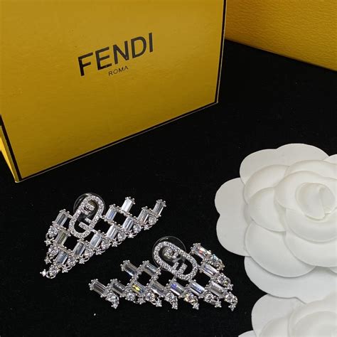 fake fendi earings|genuine Fendi earrings.